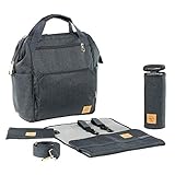 LÄSSIG Baby Wickelrucksack Wickeltasche inkl. Wickelzubehör nachhaltig...