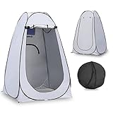 CLIPOP Pop Up Toilettenzelt Umkleidezelt Tragbares Duschzelt, Anti UV...
