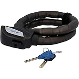 FISCHER 85861 Gliederschloss mit Schlüsseln | Durchmesser: 24 mm | schwarz |...