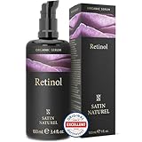 Retinol Serum 100ml - Retinol hochdosiert mit Hyaluron + BIO Aloe Vera + Niacinamide +...