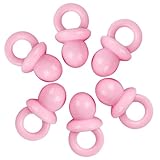100 Stück Babyparty-Schnuller, Mini-Acryl-Baby-Schnuller, transparente Schnuller für...
