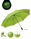 FARE Oversize-Taschenschirm Skylight (limette) - Effektvoller Regenschirm mit...