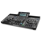 DENON DJ SC LIVE 4 Standalone DJ-Controller mit Stem-Trennung auf 4 Decks,...