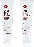 Living Aloe Heat Lotion, 118 ml, 2 Stück