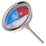 Happyyami BBQ Grill Thermometer Für Küchengebrauch Analoges Temperaturmessgerät Für...