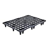 Propac z-paleco Paletten in wirtschaftlichen Kunststoff, schwarz, 120 x 80 x...