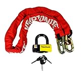 Kryptonite New York Fahgettaboudit Kette 1415 & New York Scheibenschloss (Gewicht 6,9 kg)