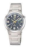ETT Eco Tech Time Funk Solar Herren Uhr Analog mit Titan Armband EGT-11708-52M