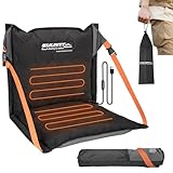 EULANT Aufblasbares Beheiztes Stadion Sitzkissen mit Rückenlehne, Tragbares USB...