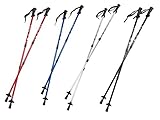 Eurobatt Nordic Walking Stöcke Stock Set 2 Stücke Paar Trekking Wander Länge 65-135cm...