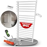Vigo elektrischer Badheizkörper - Handtuchwärmer - ECO 450 Watt - IP44 SCHUTZKLASSE -...