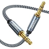 RAVIAD Aux Kabel 3,5mm Klinke auf Klinkenkabel 2M, Stereo Audio Kabel Nylon Geflochtenes...