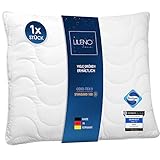 LILENO HOME Kopfkissen 80x80 - Kissen 80x80 perfekt für Bettdecke 135x200 cm - Bettkissen...