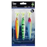 Fladen Pilker-Set DJUPHAV, Dieses 3-teilige Set beinhaltet verschiedenfarbige Pilker in...