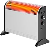 Extralink Konvektorheizung 2000W Elektroheizung 3-stufige Leistungsregelung...