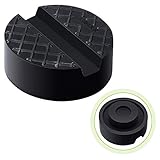 Wagenheber Gummiauflage - Gummiauflage für Wagenheber, Schwarz Universelle Gummiauflage...