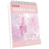 DagouColor Marker Papier für Alkoholmarker, 9 'x12' Reißbares Anti-Penetration...