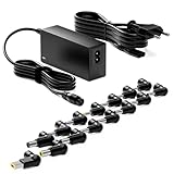 Zolt 65W Universal Laptop Ladegerät Netzteil 15V 16V 18.5V 19V 19.5V 20V AC DC...