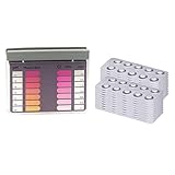 Wassertester für Chlor und pH Wert mit 200 Reagenztabletten je 100 x Chlor DPD1 und 100 x...
