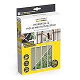 EASYmaxx Pollenschutz für Fenster mit Magic Click | Individuell zuschneidbar für alle...