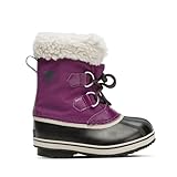 Sorel Yoot Pac Nylon WP wasserdichte Schneestiefel, Wild Iris, Dark Plum, 35 EU