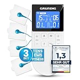 GRUNDIG Tens Gerät Schmerztherapie Reizstromgerät - Zertifiziertes Reizstrom...