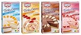 Dr. Oetker Tortencreme 12er Probier-Set, 3x Käse-Sahne Tortencreme mit...