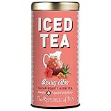 The Republic of Tea Beautifying Botanicals Berry Aloe Iced Tea, koffeinfrei, vegan,...
