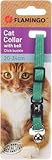 Katze Halsband Elza Grün 20-34cm 10mm