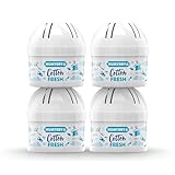 4 x HUMYDRY Mini 75 g Cotton Fresh Luftentfeuchter und Lufterfrischer in Einem. Abosrbiert...