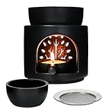 räucherstövchen mit Seib and Schale für Diffuser ätherische öle 120ml Duftlampe...