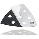 DFS Ersatzklett für Deltaschleifer Schleifplatte 93x93x93 mm 6-Loch,...