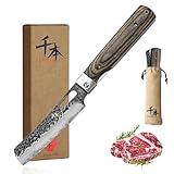 SENBON 440A Camping Kochmesser Edelstahl scharfes japanisches stil faltbares tragbares...