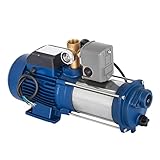 Bewässerungspumpe Gartenpumpe 1800 Watt 4000L/h 9bar Strahlpumpe Robustheit...