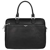 David Jones - Herren Große Aktentasche - Mann 15 Zoll Laptoptasche - PU Leder...