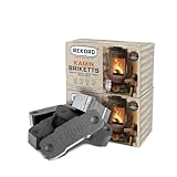 Rekord® Braunkohlebriketts 20 kg (2x10 kg Paket) – Kaminbriketts mit hohem Heizwert &...