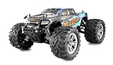 M-Land Monstertruck, RC ferngesteuert, 48km/h 4WD 1:16 RTR blau inkl. Fernsteuerung, Akku,...