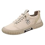 Generisch Sportschuhe Herren Slip On Atmungsaktiv Stoffschuhe - Einfarbig Outdoor...