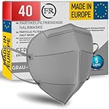 FR FiRiO 40x FFP2 grau [MADE IN EUROPE] - FFP2 Maske grau nach EN149:2001+A:2009 -...