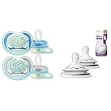 Philips Avent Ultra Air Schnuller (Modell SCF376/21) & Avent Natural-Sauger (Modell...