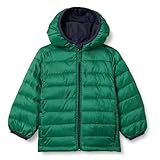 Amazon Essentials Jungen Leichte, Wasserabweisende, verstaubare Kapuzenjacke,...