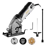 Mini Handkreissäge 600W: DEKOPRO Kleine Handkreissäge 5500RPM,85mm...