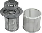 QUAILITAS Geschirrspülerfilter Ersatz [2 Teile] - 10D x 10W x 10H mm, A+++, Ersatz...