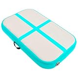 vidaXL Gymnastikmatte Aufblasbar mit Pumpe Turnmatte Tumbling Matte Training...