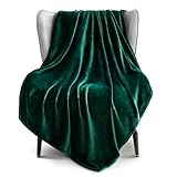 Exclusivo Mezcla Kuscheldecke Fleece Decke für Couch, Superweiche und Warme Sofadecke...