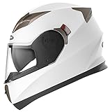 Motorradhelm Integralhelm Rollerhelm Fullface Helm - YEMA YM-829 Sturzhelm ECE...