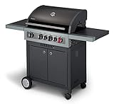 Enders Gasgrill BOSTON BLACK 4 IK TURBO, 4-Brenner + Backburner-Infrarotbrenner,...