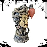 Nachttischlampen – Nachttischlampe – leuchtende Dekoration Gothic Figur aus Harz für...
