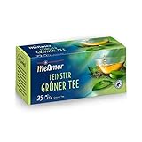 Meßmer Feinster Grüner Tee | herb-frisch | 25 Teebeutel | Vegan | Glutenfrei |...