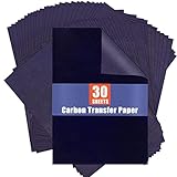 psler Kohlepapier zum Nachzeichnen von Graphit-Transferpapieren ¨C 30 St¨¹ck Blau...
